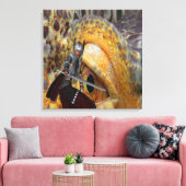 Fantasie Draak Volksverhaal Canvas Afdruk (Insitu (Woonkamer))