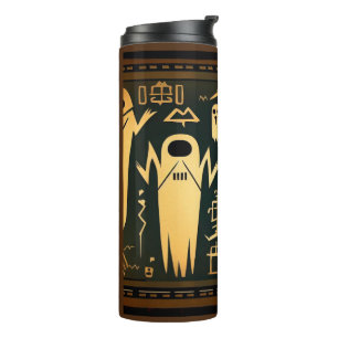 Fantasie Egyptische Geesten Halloween 3 Thermosbeker