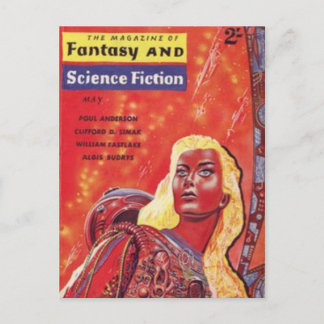 Fantasie en sciencefiction briefkaart