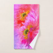 Fantasie florale (Serviette à main)