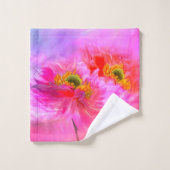 Fantasie florale (Gant de toilette)