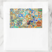 Fantasie. Gaudi. AFBEELDING 2 Rechthoekige Sticker (Tas)