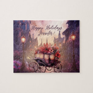  fantasie gotische fee middeleeuwse landschap legpuzzel