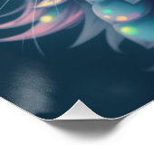 Fantasie kat perfect poster (Hoek)