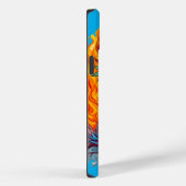 Fantasie Leuke Rising Phoenix Flames Case-Mate iPhone Case (Achterkant / Rechts)