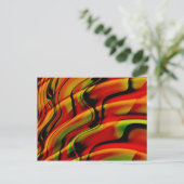 Fantasie met rood briefkaart (Staand voorkant)