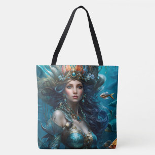 Fantasie Mooie Mermai Prinses Draagtas