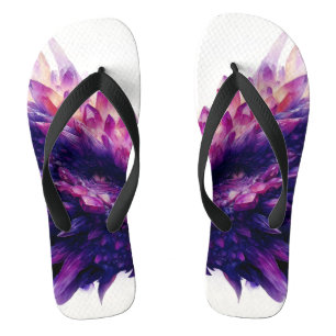 Fantasie Mystieke Amethist Crystal Dragon Beast Teenslippers