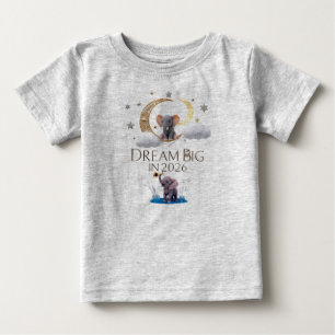 Fantasie Olifant Maan "Droom Groot 2026" Baby Fijn