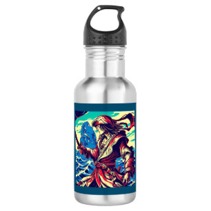Fantasie Pirate Anime - Woodcut 2 Waterfles