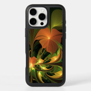 Fantasie Plant Abstract Groen Roest Bruin Fractal