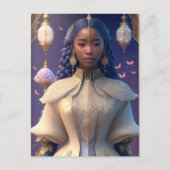 Fantasie Prinses, Postcrossing Briefkaart (Voorkant)