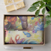 Fantasie Schattige Paardendier Tissuepapier (Geschenk)