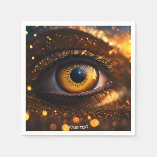 Fantasie Schattige Sunset Big Eye Servet