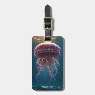 Fantasie Schattige Vivid Zee Grote Kwallen Bagagelabel