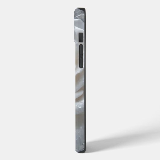 Fantasie Schattige Witte Rose Drops Case-Mate iPhone Case (Achterkant / Links)