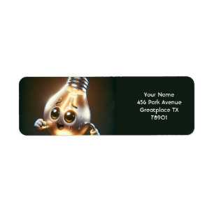 Fantasie Schattigee Lamp Lamp Lopen Etiket