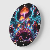 Fantasie Schattigee Paddenstoelen Lights Bos Grote Klok (Hoek)