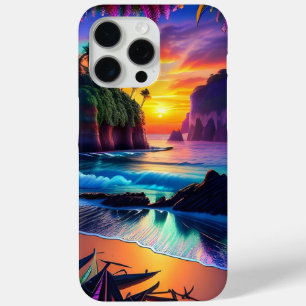 Fantasie Tropisch Strand 3 iPhone 15 Pro Max Hoesje