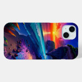 Fantasie Tropisch Strand Vier Case-Mate iPhone Case (Achterkant (horizontaal))