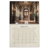 Fantasie Victoriaans herenhuizen Kalender (Jan 2027)