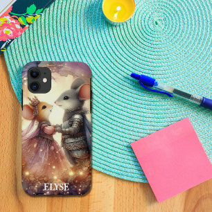 Fantasie Waterverf Renaissance Mouse Romance iPhone 11 Hoesje