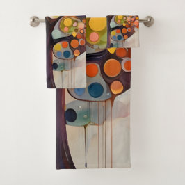 Fantasiebaum - fantasy tree bad handdoek