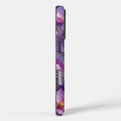 Fantasiebloem en zwevende Orbs Case-Mate iPhone Case (Achterkant / Rechts)