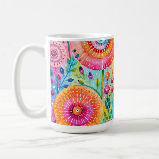 Fantasiebloem Koffiemok