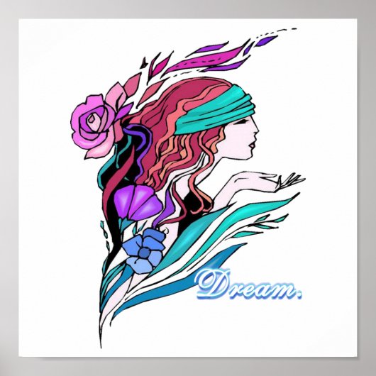  fantasiedroom poster (Voorkant)