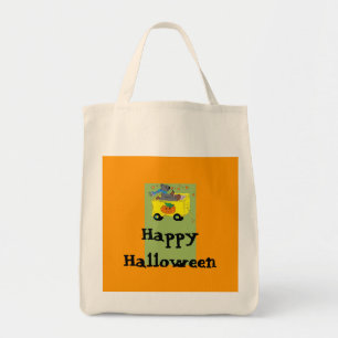 Fantasiëel Halloween-ontwerp Tote Bag