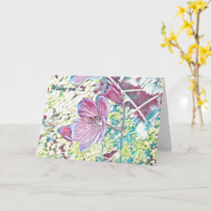 Fantasiekaart voor de liefdadige leafcutter bij kaart