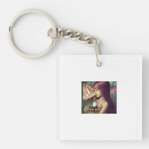 fantasiekind sprookjeszwam sleutelhanger