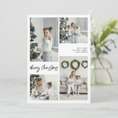 Fantasienaam voor kerst feestdagenkaart (Staand voorkant)