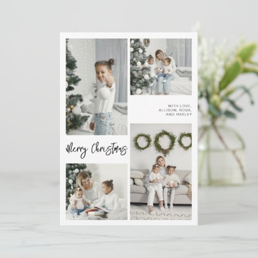 Fantasienaam voor kerst feestdagenkaart (Staand voorkant)