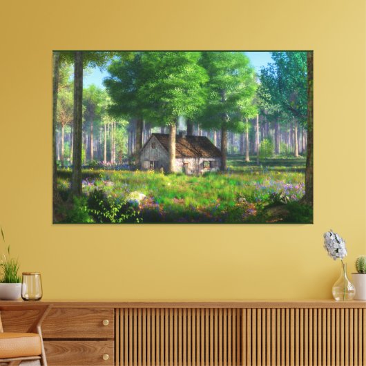 Fantasieprogramma's: de afdruk van het canvas Fore (Insitu (Woonkamer))