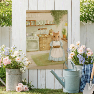 Fantasierijke hamster Verhalenboek kinderposter Poster
