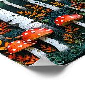 Fantasiest berkene bos poster (Hoek)