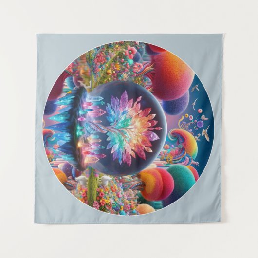 Fantasiestafereel Wandkleed (Voorkant (horizontaal))