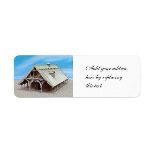Fantasiestempel Etiket (Voorkant)