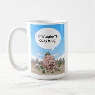 Fantasiestrijdinosaurussen Koffiemok
