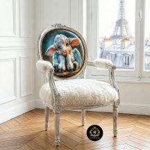 Fantasievolle lam kinderkamer meubelen decoupage