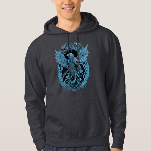 fantasiewezen | Middeleeuwse arend Hoodie (Voorkant)