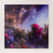 Fantasisch tuinlandschap met mest legpuzzel (Horizontaal)