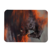 Fantassische paarden: wolken magneet (Horizontaal)