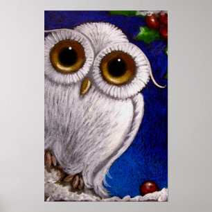 FANTAST WHITE BABY SNOWY OW HOLIDAY 11"X17"-Poster Poster