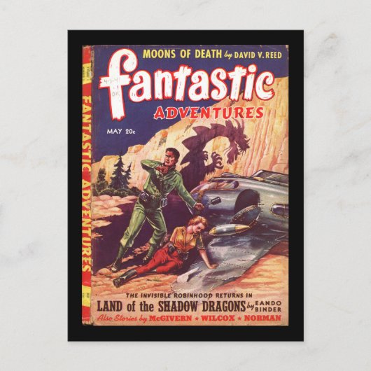 Fantastic Adventures v03 n03 (1941-05.Ziff-Davis)_ Briefkaart (Voorkant)