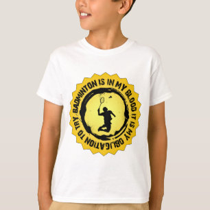 Fantastic Badminton Seal T-shirt