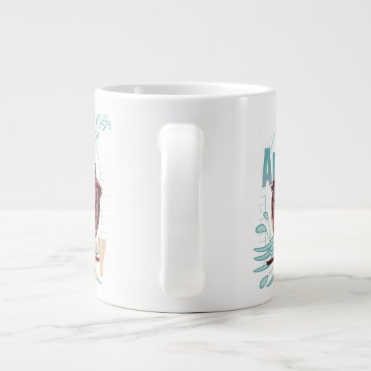 Fantastic Beasts Augurey Extra Grote Beker (Achterkant)