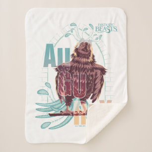 Fantastic Beasts Augurey Sherpa Deken
